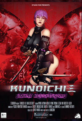 Cover for Kunoichi 3: Dark Butterfly
